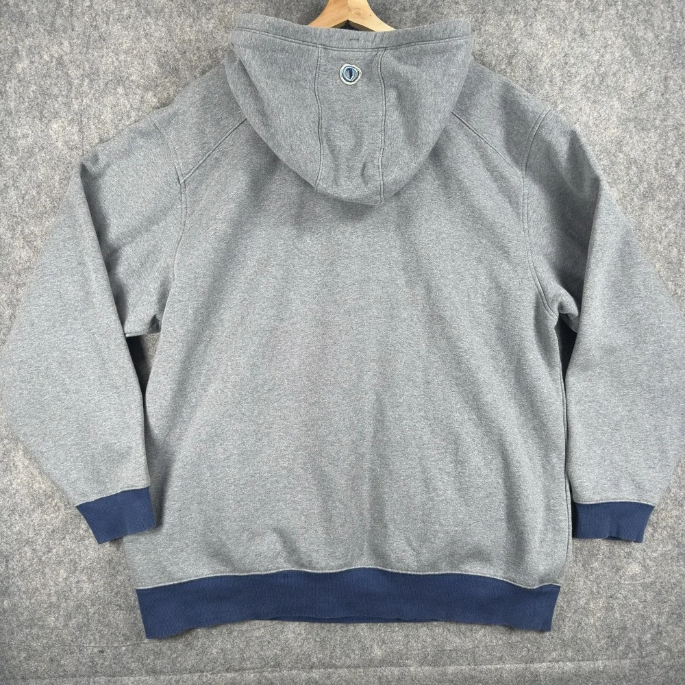 North Carolina Tar Heels Sweatshirt Hoodie Mens XL Gray NCAA Basketball Jordan